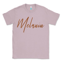 Lilac womens melanin for black history v neck t shirt Classic Tee - linhVisuals