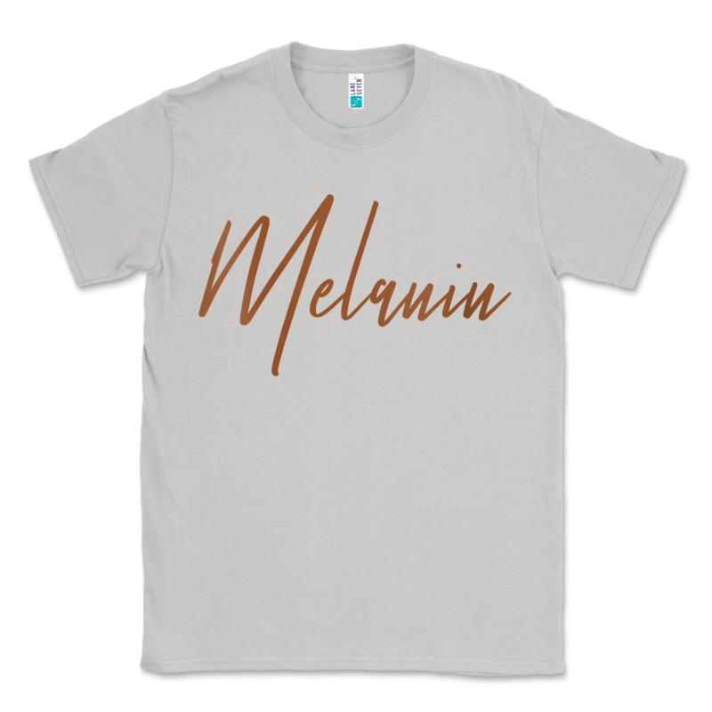 Womens Melanin For Black History V Neck T Shirt Classic Tee by linhVisuals | Teevron