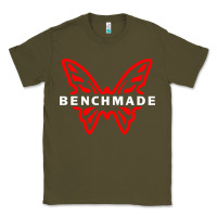 Army Green Benchmade Classic Tee - linhVisuals