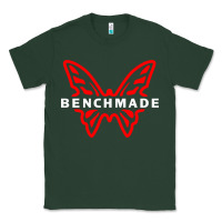 Sports Green Benchmade Classic Tee - linhVisuals