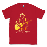 Red Kenny Chesney Fresh Design Classic Tee - linhVisuals