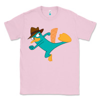 Bubblegum Pink perry the platypus Classic Tee - linhVisuals