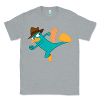 Heather Grey perry the platypus Classic Tee - linhVisuals