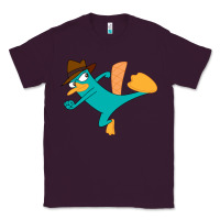 Plum perry the platypus Classic Tee - linhVisuals