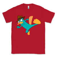 Red perry the platypus Classic Tee - linhVisuals