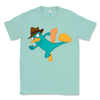 Seafoam perry the platypus Classic Tee - linhVisuals