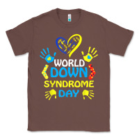 Chestnut world down syndrome day t shirt support and awareness 3.21 t shirt Classic Tee - linhVisuals