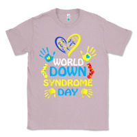 Lilac world down syndrome day t shirt support and awareness 3.21 t shirt Classic Tee - linhVisuals