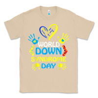 Mushroom world down syndrome day t shirt support and awareness 3.21 t shirt Classic Tee - linhVisuals