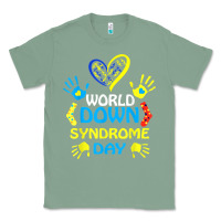 Sage world down syndrome day t shirt support and awareness 3.21 t shirt Classic Tee - linhVisuals