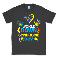Smoke world down syndrome day t shirt support and awareness 3.21 t shirt Classic Tee - linhVisuals