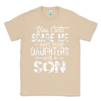 Mushroom you can't scare me i have four daughters and a son funny dad t shirt Classic Tee - linhVisuals