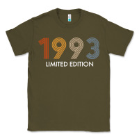 Army Green retro 29 years vintage 1993 limited edition 29th birthday t shirt Classic Tee - linhVisuals