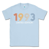 Dusty Blue retro 29 years vintage 1993 limited edition 29th birthday t shirt Classic Tee - linhVisuals