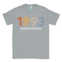 Heather Grey retro 29 years vintage 1993 limited edition 29th birthday t shirt Classic Tee - linhVisuals