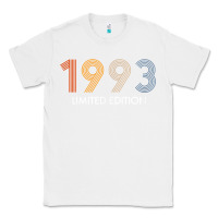 White retro 29 years vintage 1993 limited edition 29th birthday t shirt Classic Tee - linhVisuals