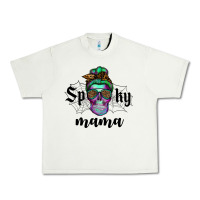 Pistachio spooky mama skull Urban Heavy Tee - RanaPortraitStore