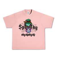 Salmon spooky mama skull Urban Heavy Tee - RanaPortraitStore