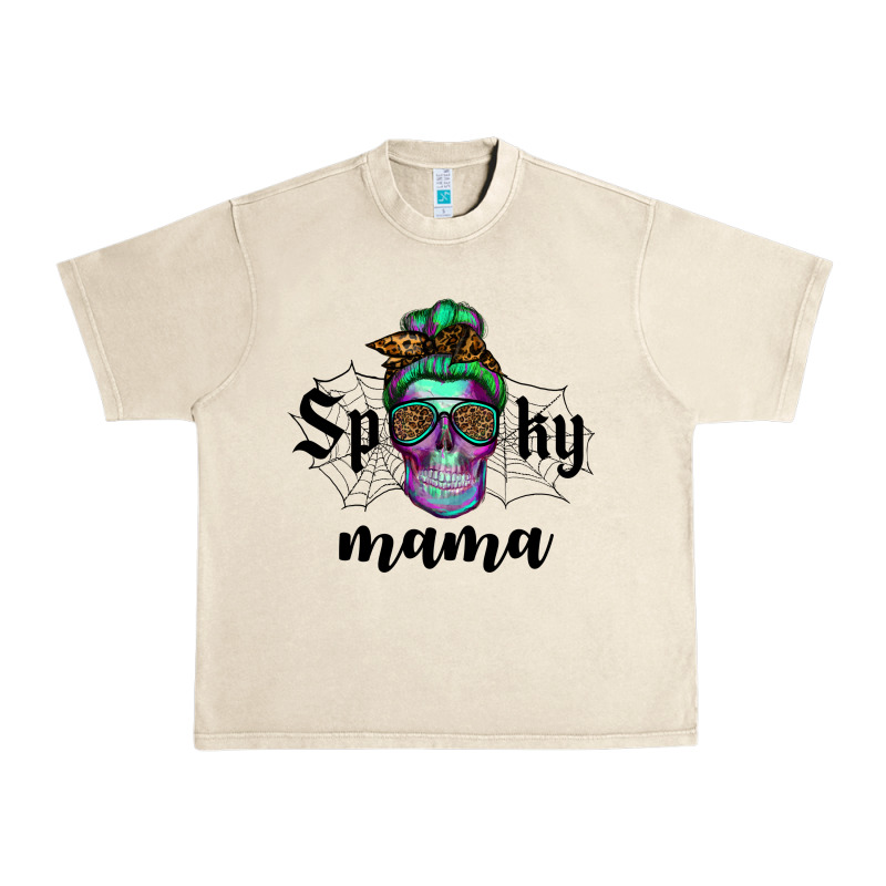 Spooky Mama Skull Urban Heavy Tee by RanaPortraitStore | Teevron