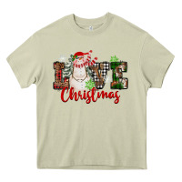 Mossy Love Christmas Snowman Heavy Core Tee - FaDigitalArtStudio