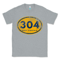 Heather Grey 304 west virginia home t shirt Classic Tee - linhVisuals