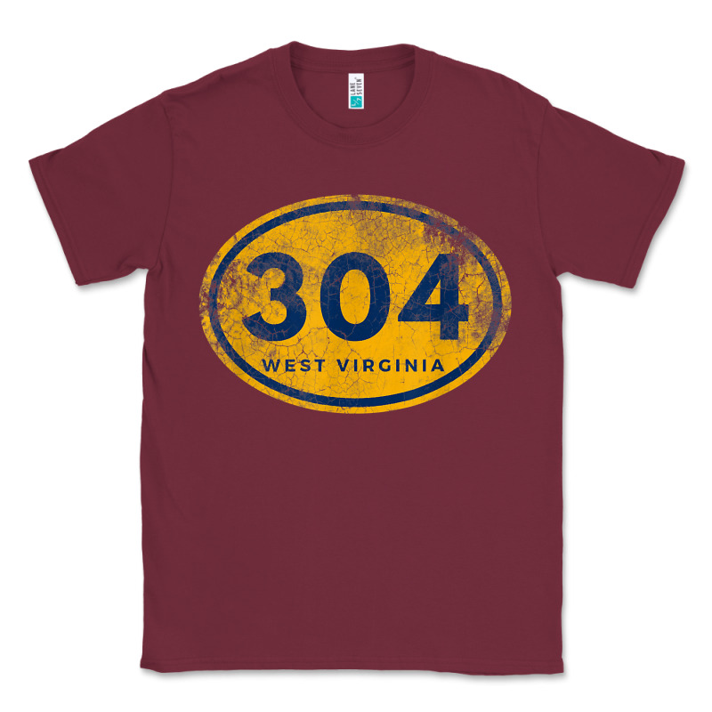 304 West Virginia Home T Shirt Classic Tee by linhVisuals | Teevron