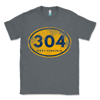 Charcoal Heather 304 west virginia home t shirt Classic Tee - linhVisuals