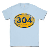 Dusty Blue 304 west virginia home t shirt Classic Tee - linhVisuals