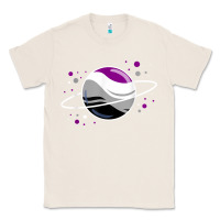 Natural asexual outer space planet ace pride t shirt Classic Tee - linhVisuals