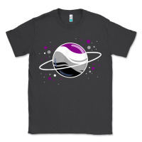 Smoke asexual outer space planet ace pride t shirt Classic Tee - linhVisuals