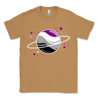 Toasted Coconut asexual outer space planet ace pride t shirt Classic Tee - linhVisuals