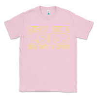 Bubblegum Pink may the lord be with you by jesus surfed apparel co premium t shirt Classic Tee - linhVisuals