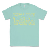 Seafoam may the lord be with you by jesus surfed apparel co premium t shirt Classic Tee - linhVisuals