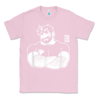 Bubblegum Pink bobo bear   adam likes crossing arms t shirt Classic Tee - linhVisuals