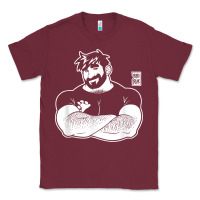 Burgundy bobo bear   adam likes crossing arms t shirt Classic Tee - linhVisuals