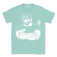Seafoam bobo bear   adam likes crossing arms t shirt Classic Tee - linhVisuals