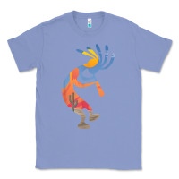 Colony Blue dancing kokopelli southwestern usa native american symbol t shirt Classic Tee - linhVisuals