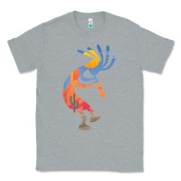 Heather Grey dancing kokopelli southwestern usa native american symbol t shirt Classic Tee - linhVisuals
