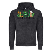 Vintage Black st. patricks day registered nurse lpn heart Vintage Hoodie - BarkalooDesign