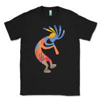 Black dancing kokopelli southwestern usa native american symbol t shirt Classic Tee - linhVisuals