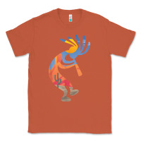 Copper dancing kokopelli southwestern usa native american symbol t shirt Classic Tee - linhVisuals