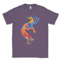 Lavender dancing kokopelli southwestern usa native american symbol t shirt Classic Tee - linhVisuals