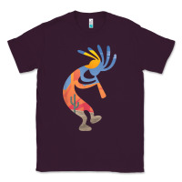 Plum dancing kokopelli southwestern usa native american symbol t shirt Classic Tee - linhVisuals