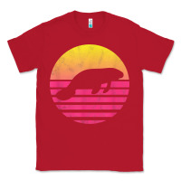 Red classic manatee gift t shirt Classic Tee - linhVisuals