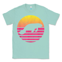 Seafoam classic manatee gift t shirt Classic Tee - linhVisuals