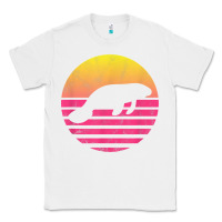 White classic manatee gift t shirt Classic Tee - linhVisuals
