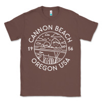 Chestnut cannon beach 1956 oregon clatsop sweatshirt Classic Tee - linhVisuals
