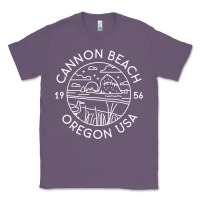 Lavender cannon beach 1956 oregon clatsop sweatshirt Classic Tee - linhVisuals