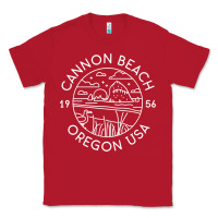 Red cannon beach 1956 oregon clatsop sweatshirt Classic Tee - linhVisuals