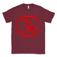 Burgundy Third Eye Blind Classic Classic Tee - linhVisuals